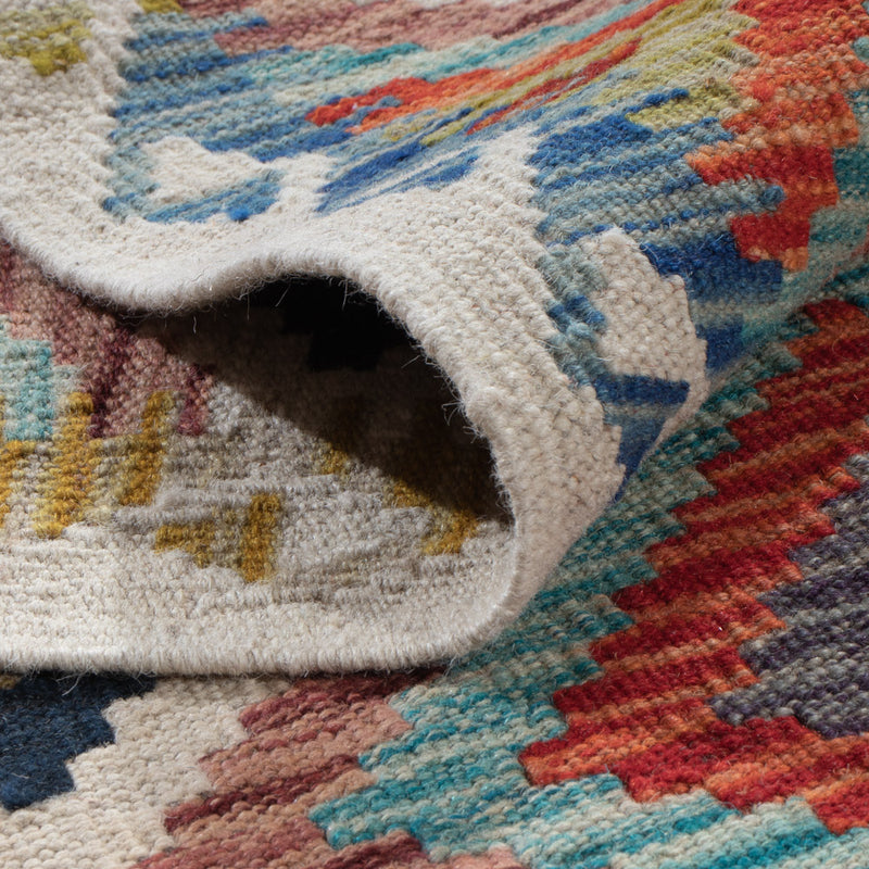Kilim Maimana Teppe 194x84cm - Ullteppe