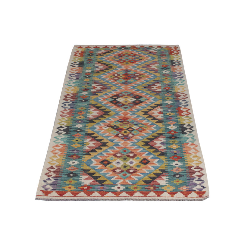 Kilim Maimana Teppe 81x198cm - Ullteppe