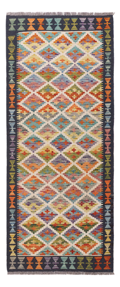 Kilim Maimana Teppe 194x81cm - Ullteppe