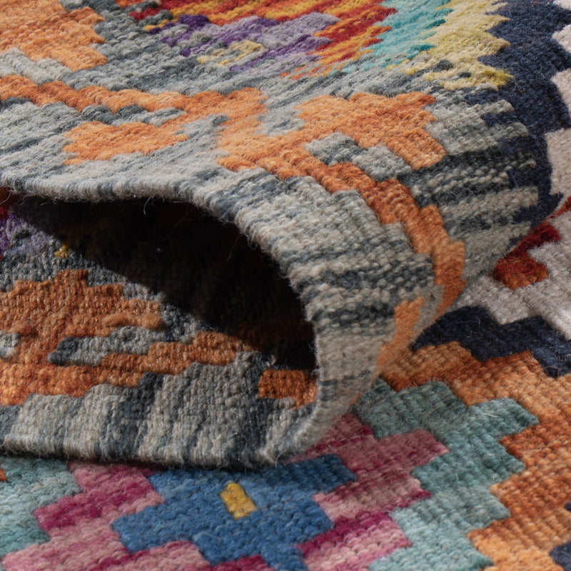 Kilim Maimana Teppe 197x84cm - Ullteppe