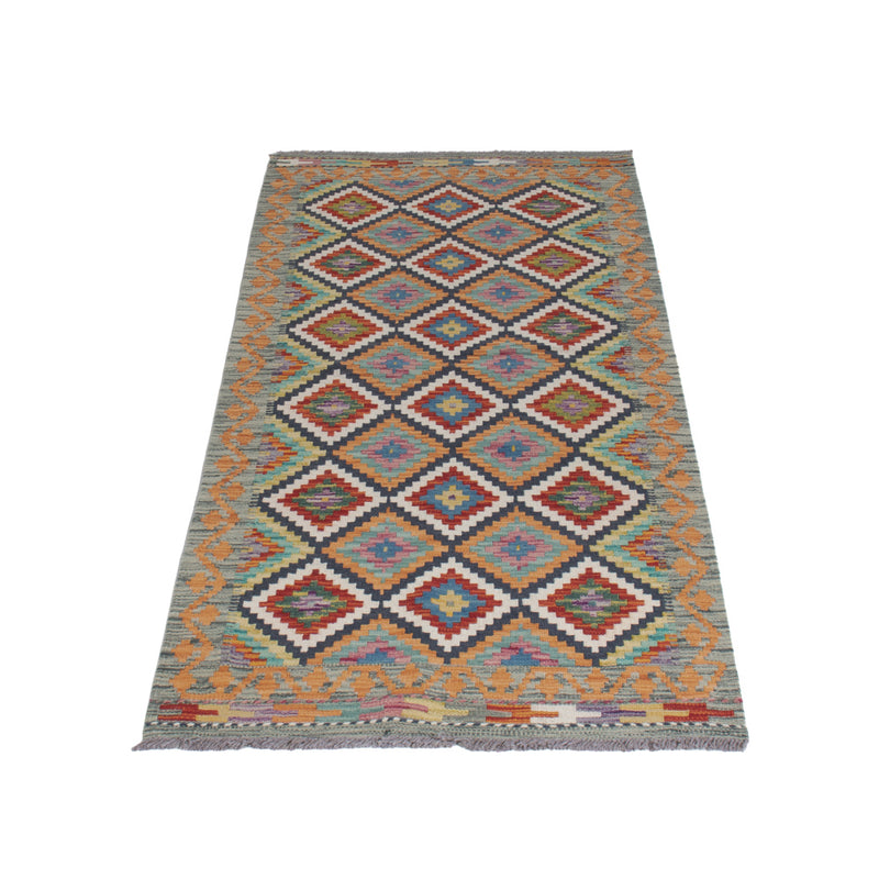 Kilim Maimana Teppe 197x84cm - Ullteppe