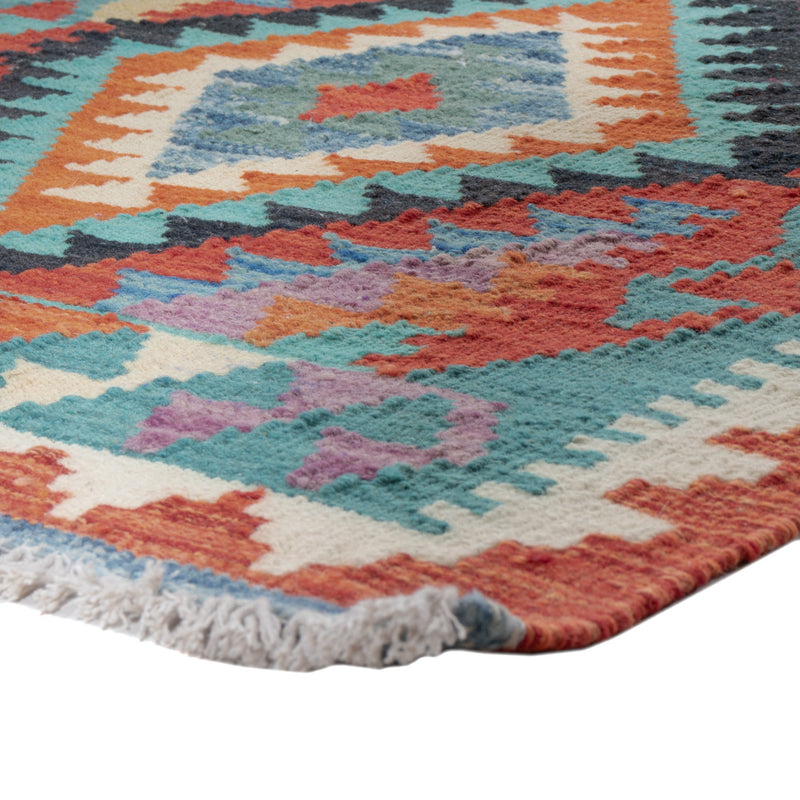 Kilim Maimana Teppe 203x73cm - Ullteppe