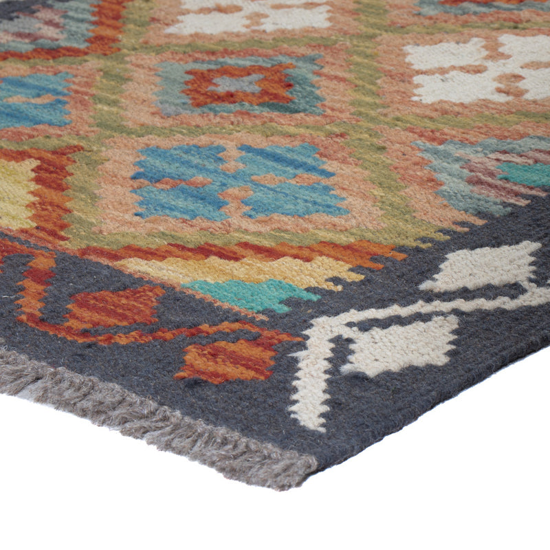 Kilim Maimana Teppe 203x58cm - Ullteppe