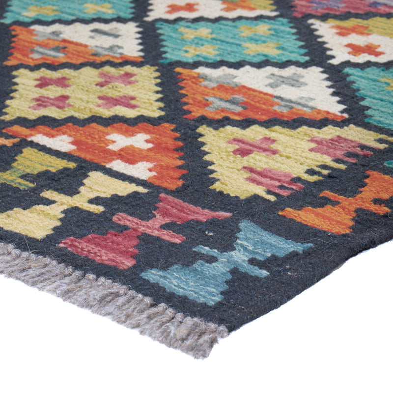 Kilim Maimana Teppe 196x84cm - Ullteppe
