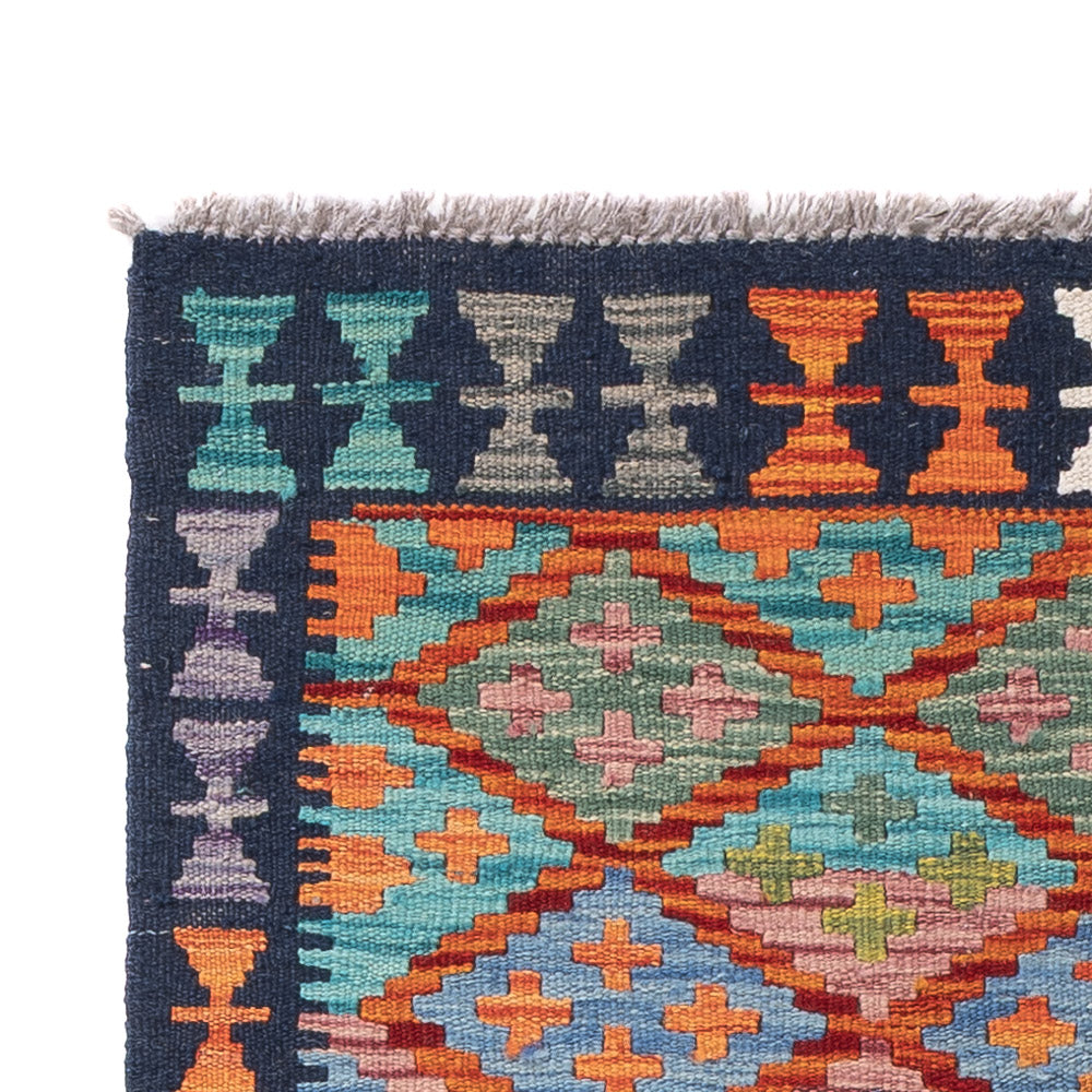 Kilim Maimana Teppe 195x84cm - Ullteppe