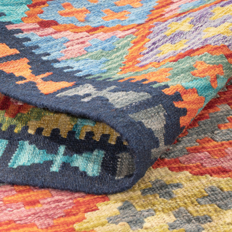 Kilim Maimana Teppe 195x84cm - Ullteppe