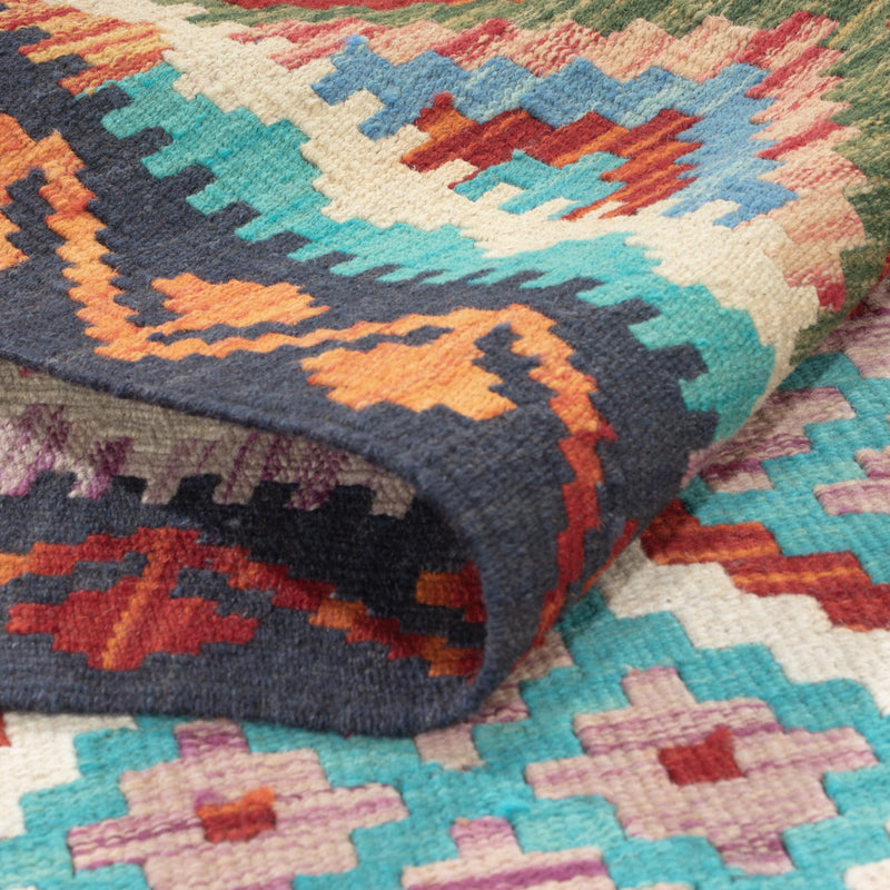 Kilim Maimana Teppe 193x79cm - Ullteppe