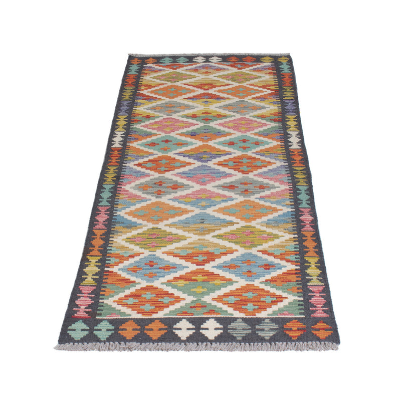 Kilim Maimana Teppe 202x67cm - Ullteppe