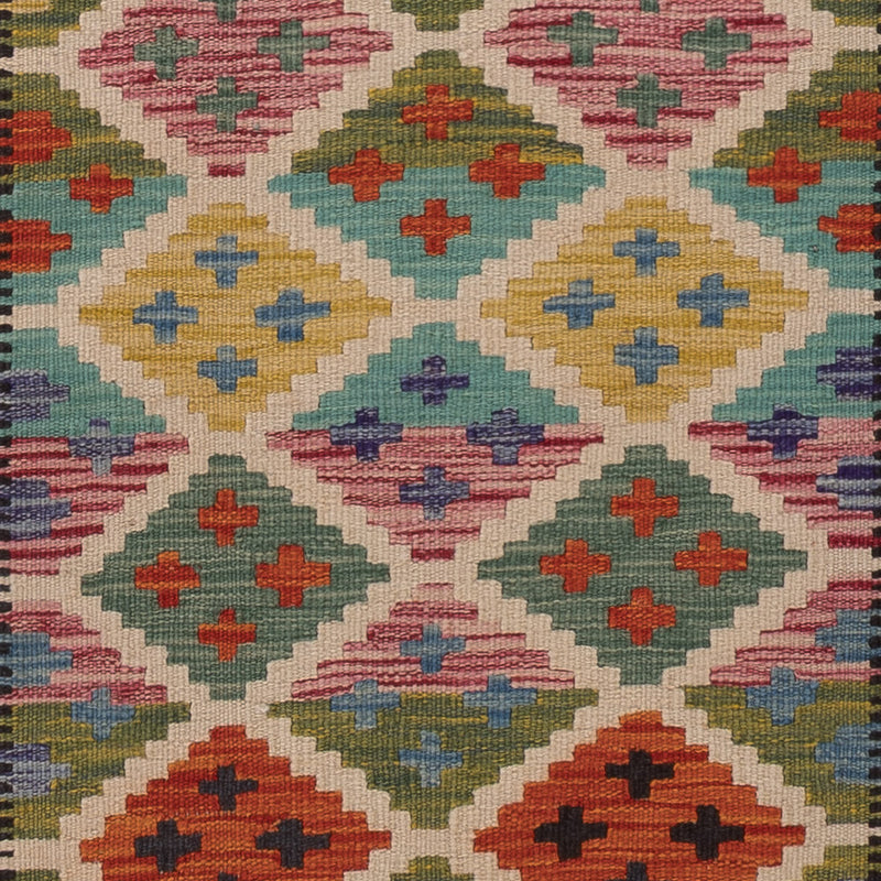 Kilim Maimana Teppe 196x65cm - Ullteppe