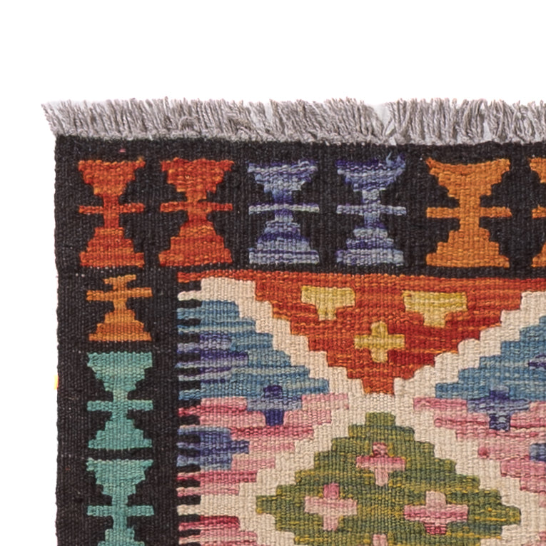 Kilim Maimana Teppe 196x65cm - Ullteppe