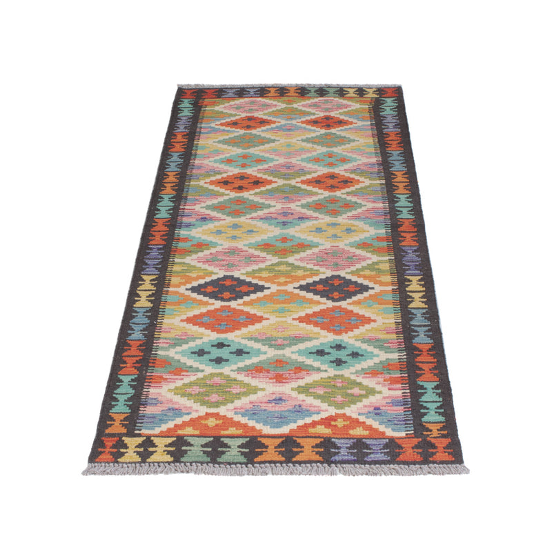Kilim Maimana Teppe 196x65cm - Ullteppe