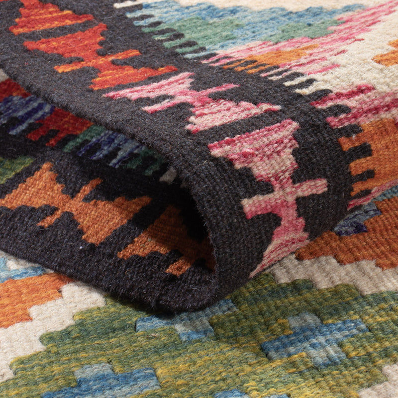 Kilim Maimana Teppe 197x63cm - Ullteppe
