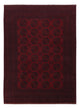 Afghansk teppe - Filpa - 346 x 255 cm - mørk rød