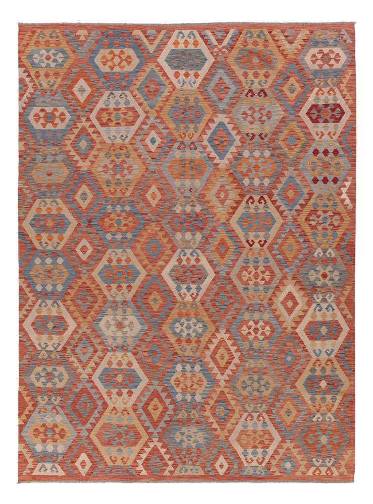 Kilim Maimana Teppe 348x257cm - Ullteppe