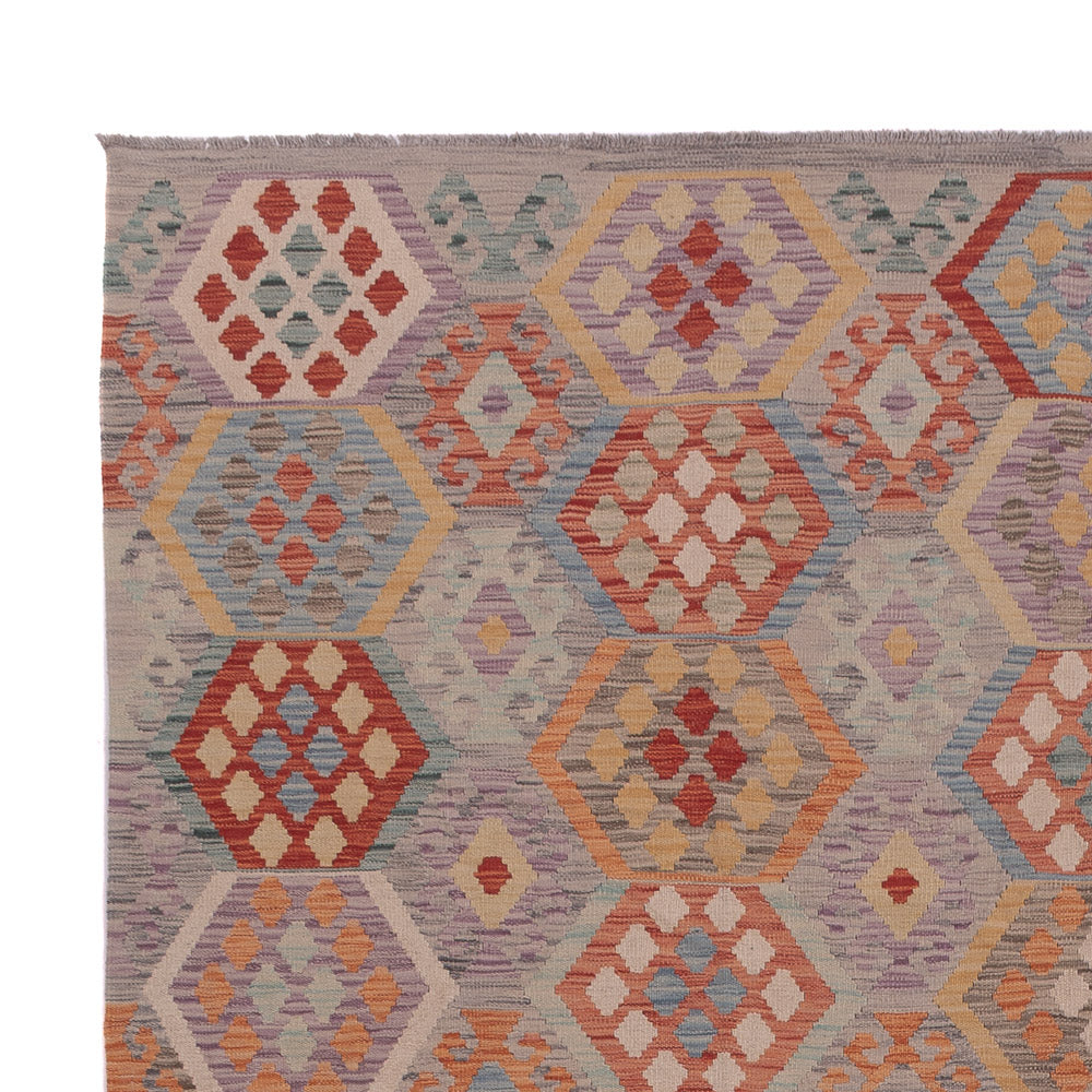 Kilim Maimana Teppe 367x256cm - Ullteppe