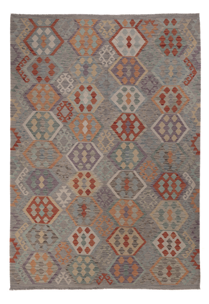 Kilim Maimana Teppe 294x203cm - Ullteppe