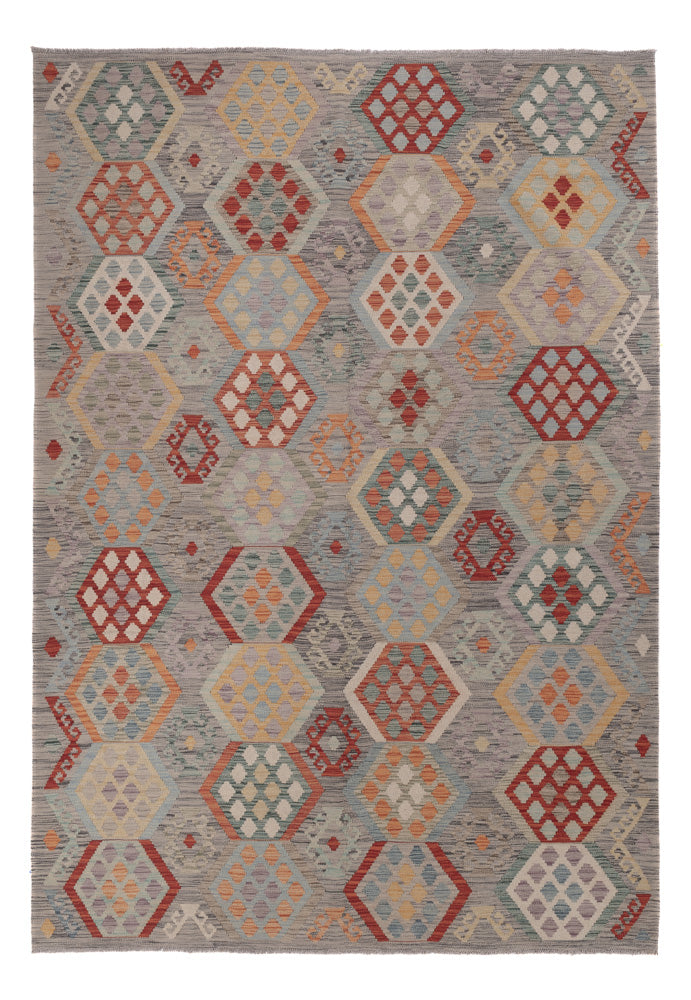 Kilim Maimana Teppe 205x299cm - Ullteppe