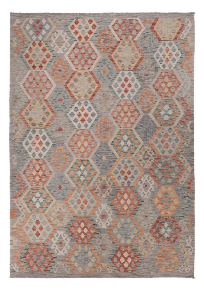 Kilim Maimana Teppe 297x208cm - Ullteppe