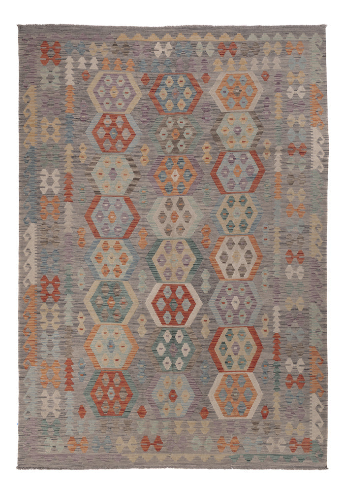 Kilim Maimana Teppe 293x206cm - Ullteppe