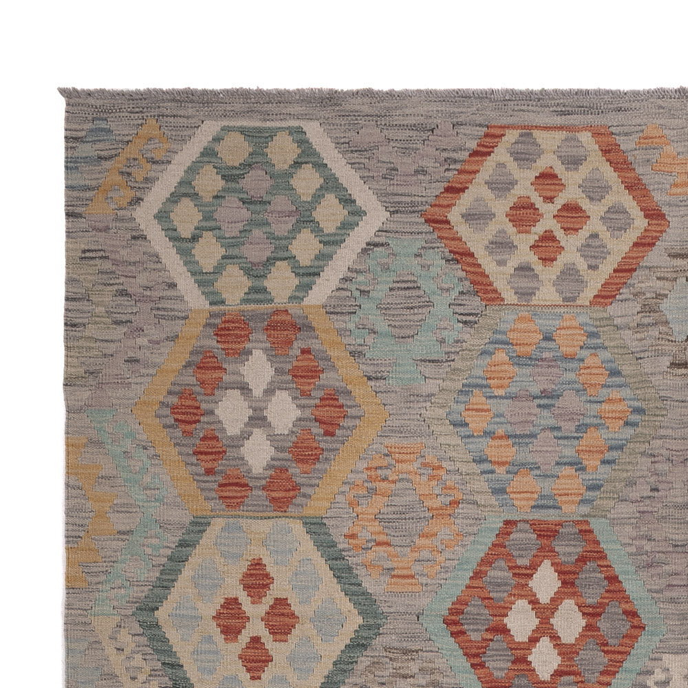 Kilim Maimana Teppe 297x198cm - Ullteppe