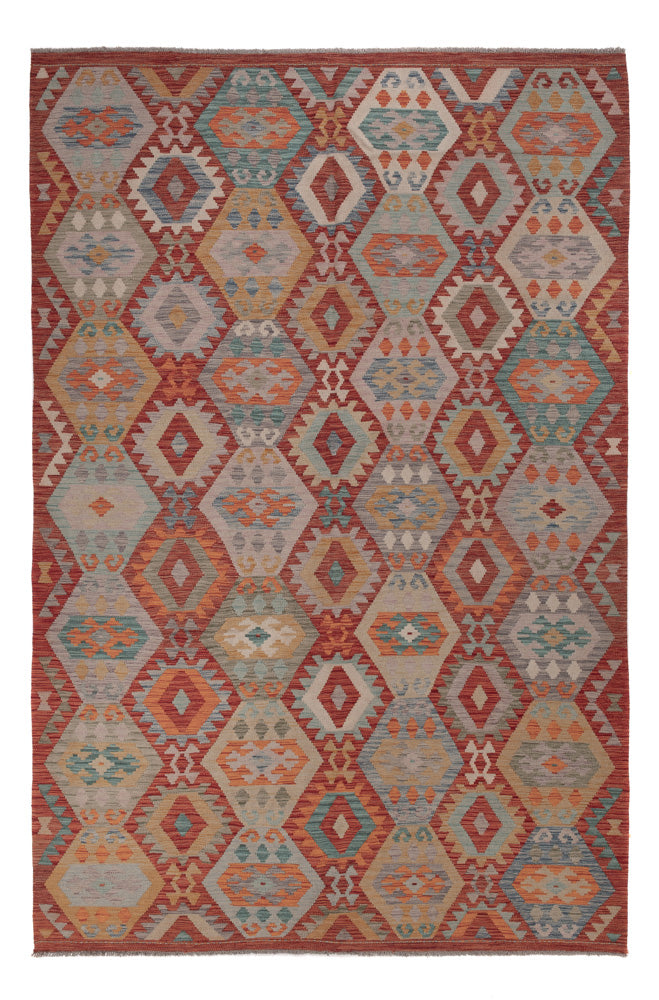Kilim Maimana Teppe 309x205cm - Ullteppe