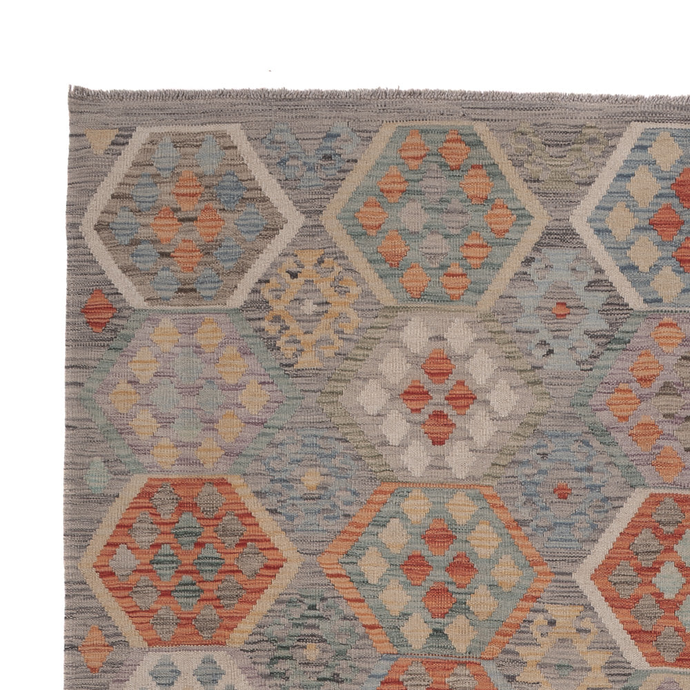 Kilim Maimana Teppe 203x288cm - Ullteppe