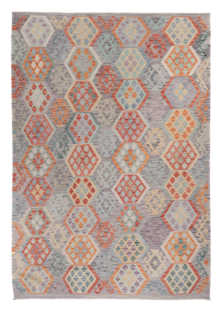 Kilim Maimana Teppe 297x211cm - Ullteppe