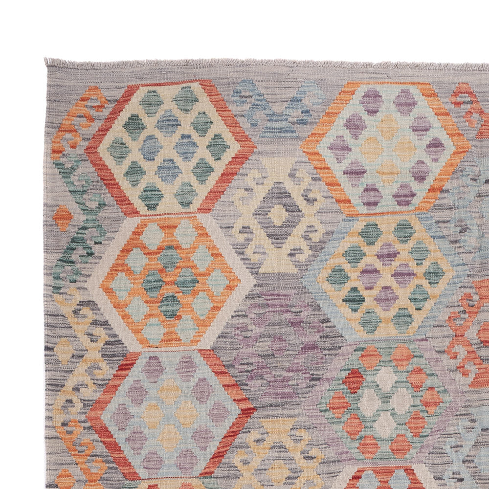 Kilim Maimana Teppe 297x211cm - Ullteppe