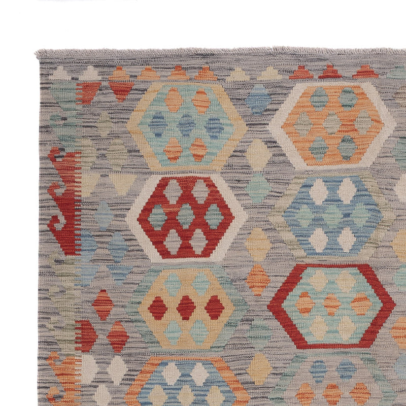 Kilim Maimana Teppe 252x183cm - Ullteppe