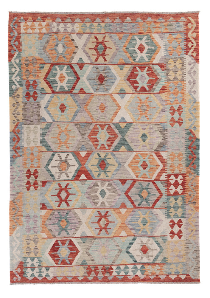 Kilim Maimana Teppe 248x181cm - Ullteppe