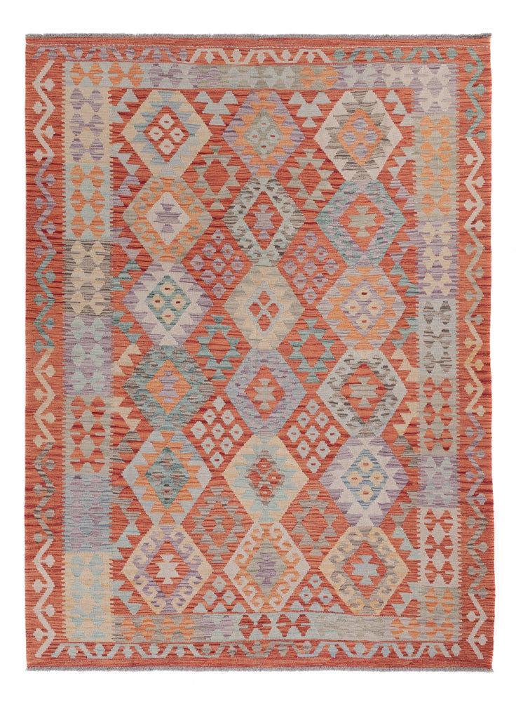 Kilim Maimana Teppe 243x178cm - Ullteppe