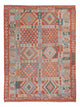 Kelimteppe - Splash - 243 x 180 cm - flerfarget