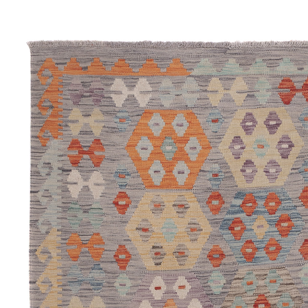 Kilim Maimana Teppe 242x177cm - Ullteppe