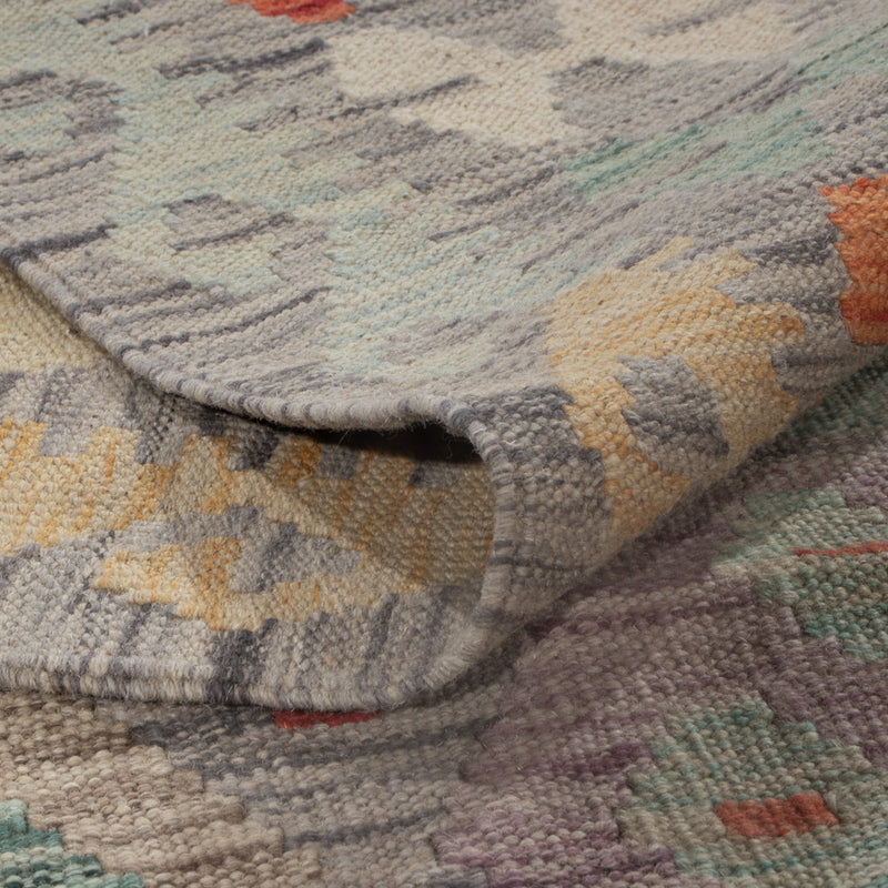 Kilim Maimana Teppe 242x177cm - Ullteppe