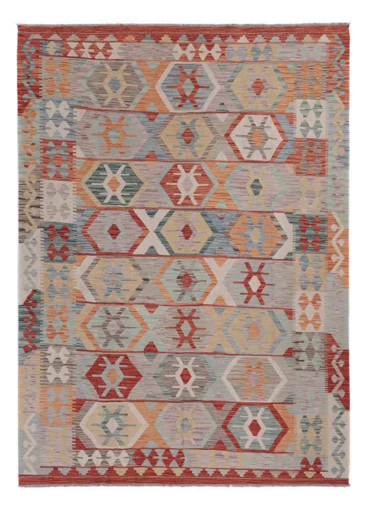 Kilim Maimana Teppe 244x176cm - Ullteppe