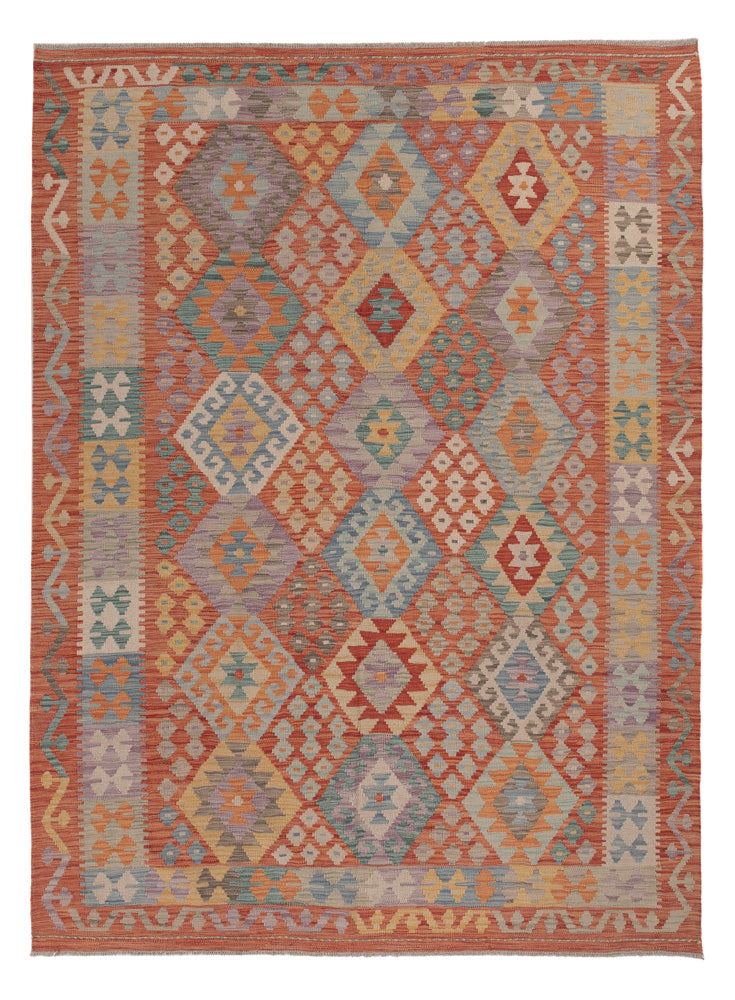 Kilim Maimana Teppe 243x178cm - Ullteppe