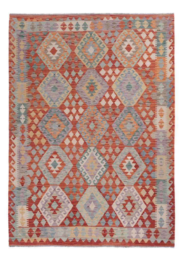 Kilim Maimana Teppe 252x182cm - Ullteppe