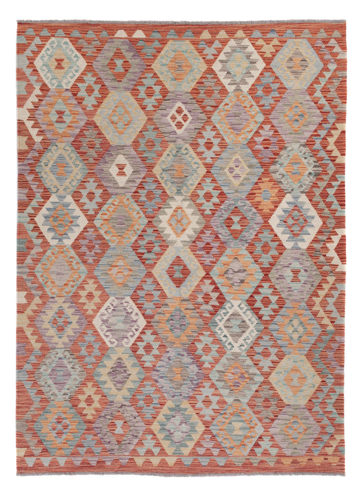 Kelimteppe - Splash - 224 x 166 cm - flerfarget