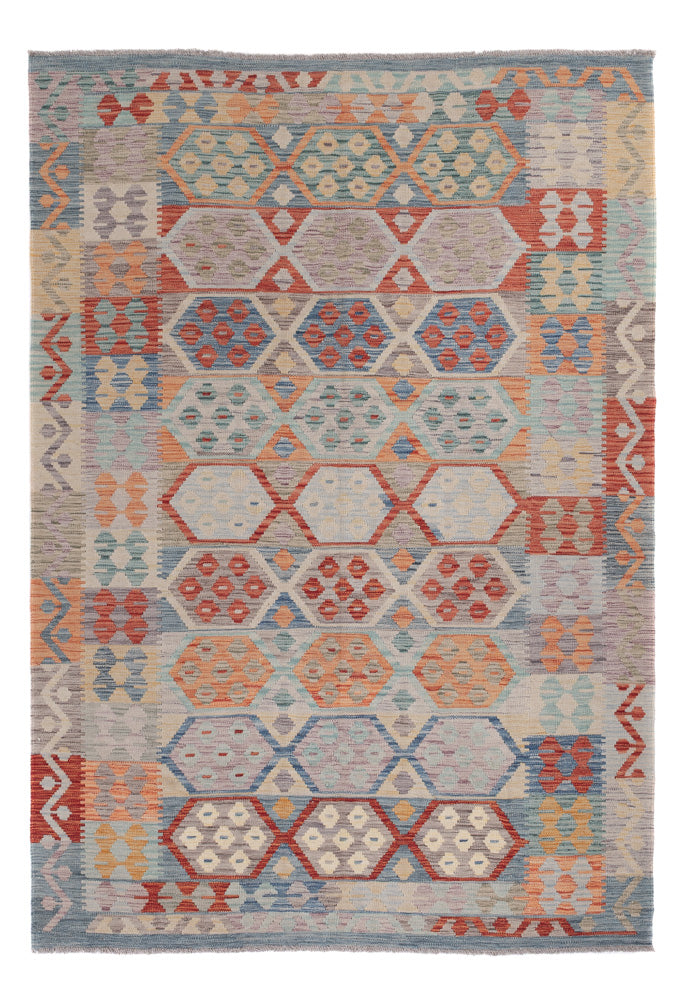 Kilim Maimana Teppe 244x167cm - Ullteppe