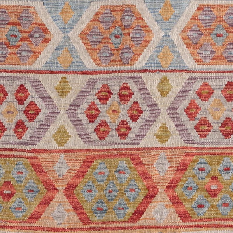 Kelimteppe - Splash - 250 x 180 cm - flerfarget