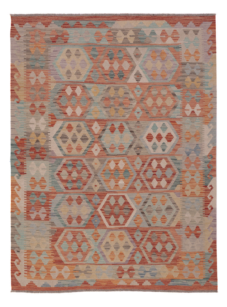 Kilim Maimana Teppe 195x147cm - Ullteppe