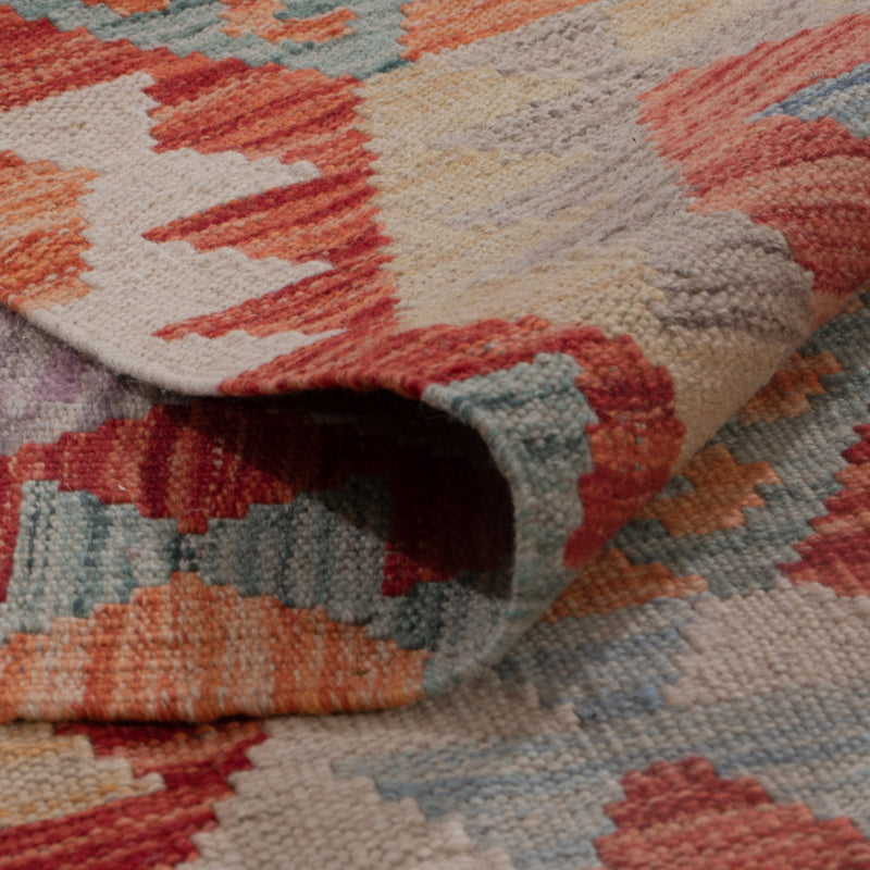 Kilim Maimana Teppe 202x156cm - Ullteppe