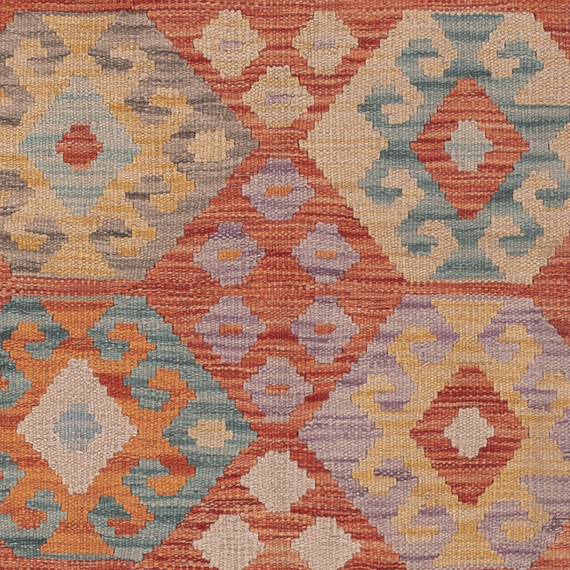 Kilim Maimana Teppe 195x149cm - Ullteppe