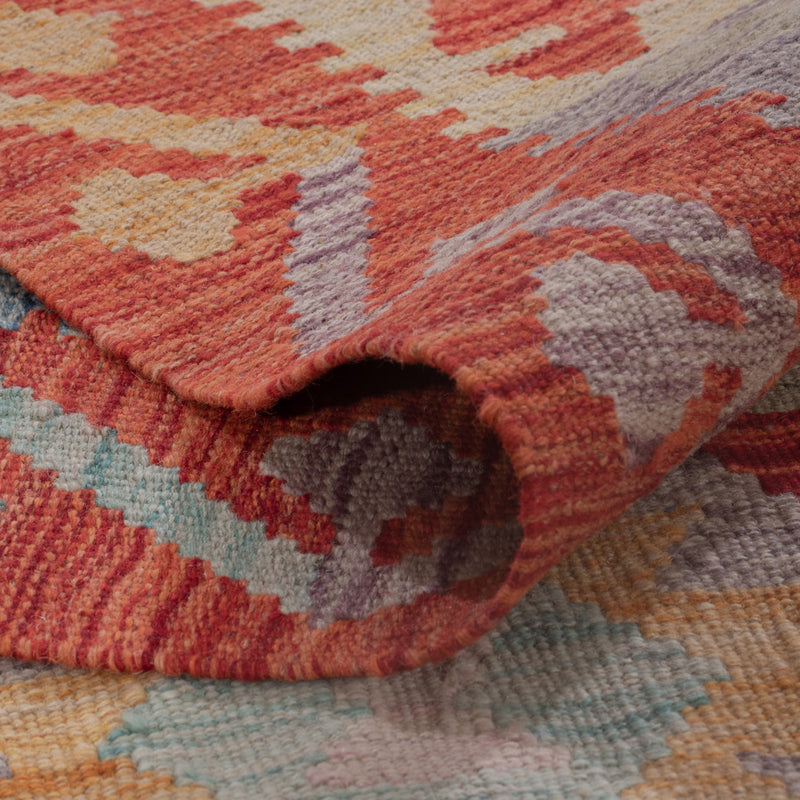 Kilim Maimana Teppe 196x150cm - Ullteppe