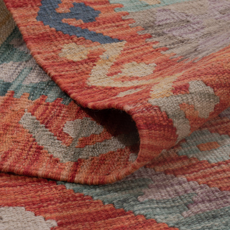 Kilim Maimana Teppe 198x154cm - Ullteppe