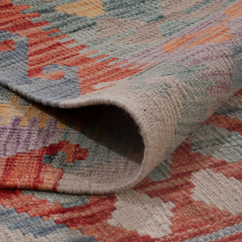 Kilim Maimana Teppe 193x150cm - Ullteppe