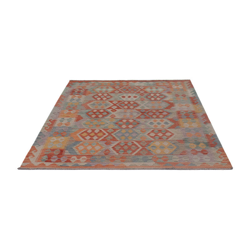 Kilim Maimana Teppe 193x150cm - Ullteppe