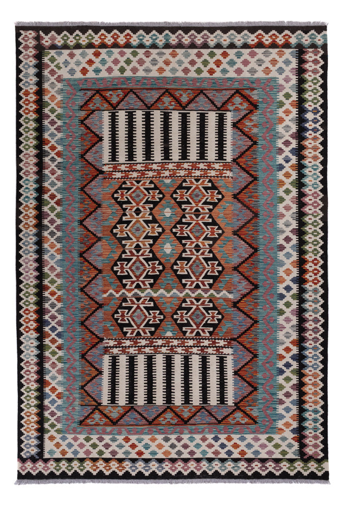 Kilim Maimana Teppe 297x203cm - Ullteppe