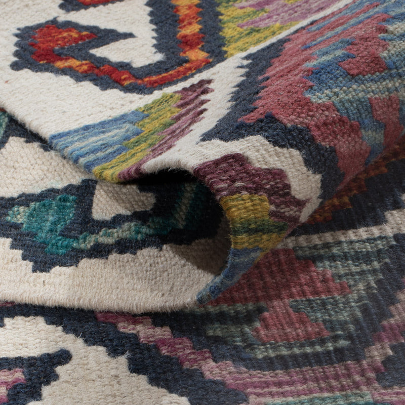 Kilim Maimana Teppe 183x238cm - Ullteppe