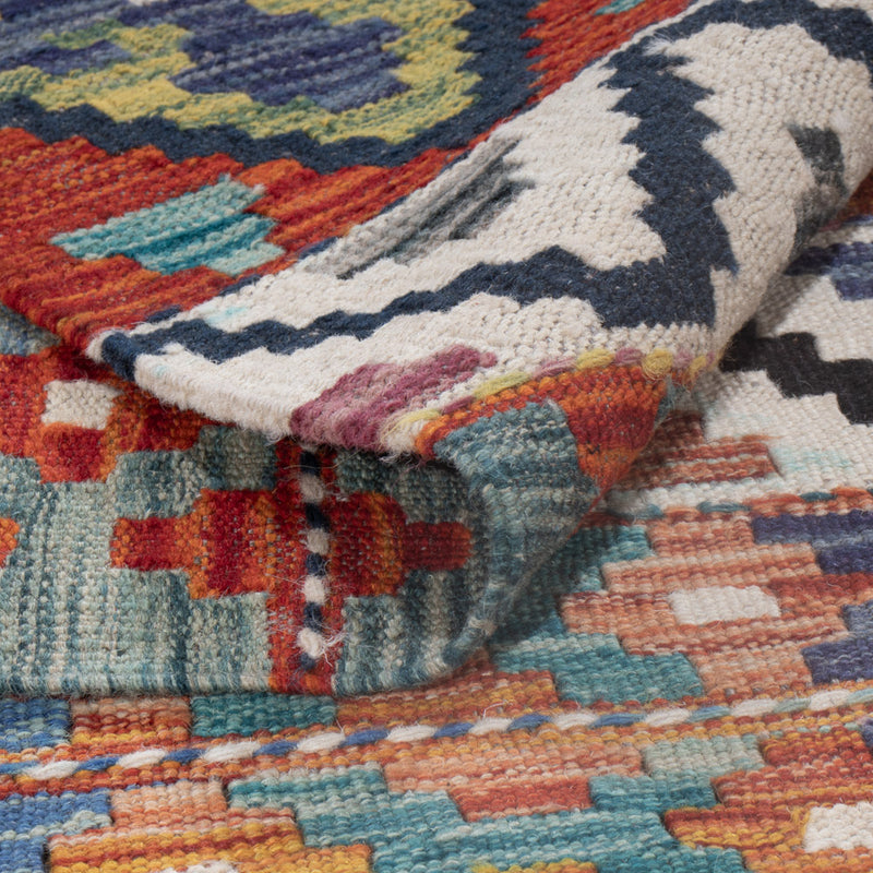 Kilim Maimana Teppe 237x176cm - Ullteppe